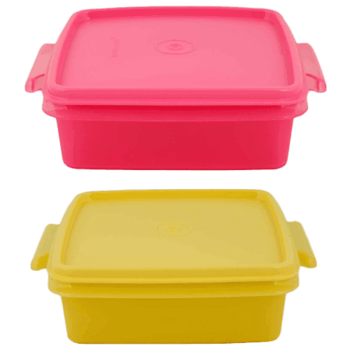 Tupperware Plastic Snack Box Klik Klak Container 250ml set of 3 pieces -  Grace Basket