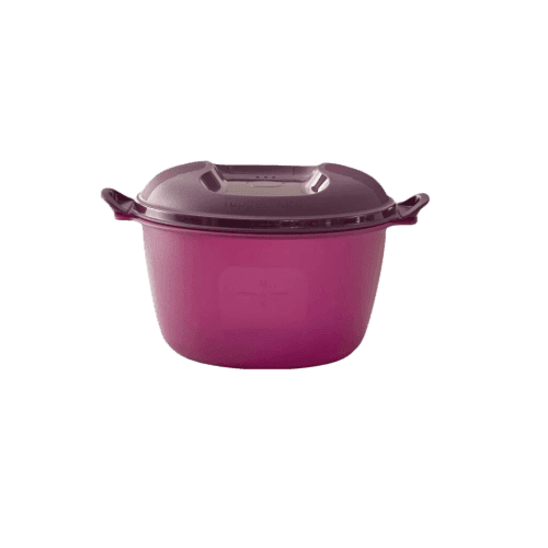 Tupperware Crystalwave Lunch 'n Dish - Pink, Size: One Size