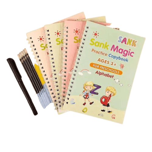 Magic Practice Copybook, Reusable Writing Practice Book, for
