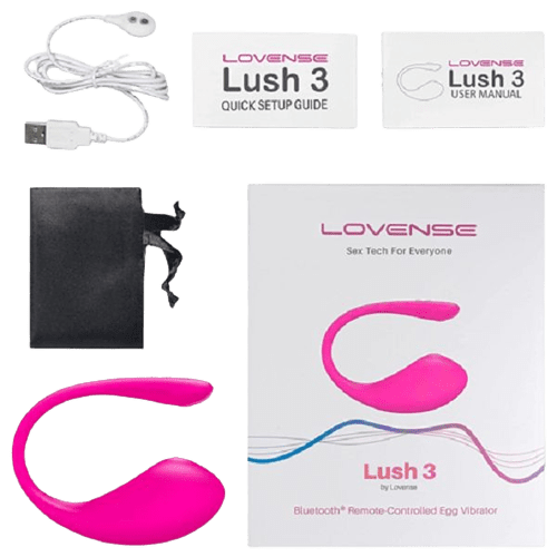 GH 287.5 Lovense Lush 3 Bluetooth Vibrator ShaQ Express